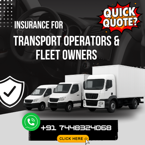Fleet insurance guidance for transport operators in Chennai and outskirts